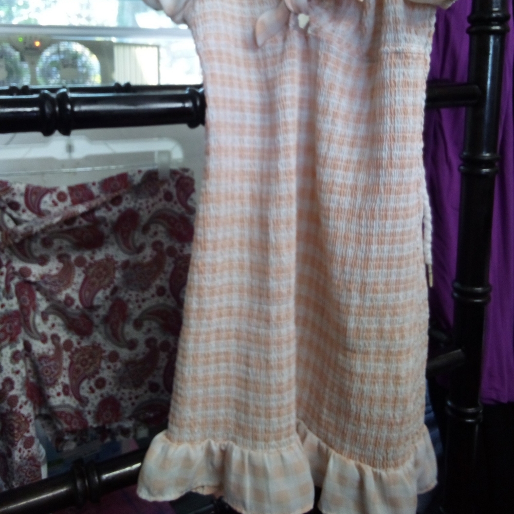 Yellow summer dress